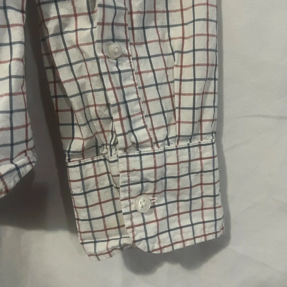 J. Crew Men's Checkered Button Down Shirt